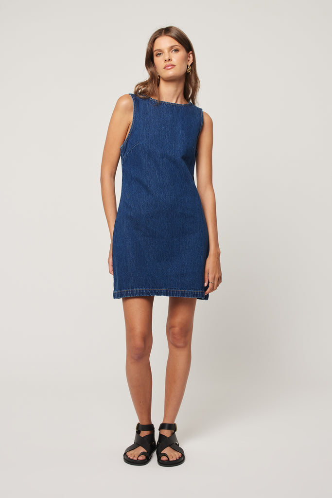 Rolla's Shift Dress - Deep Blue