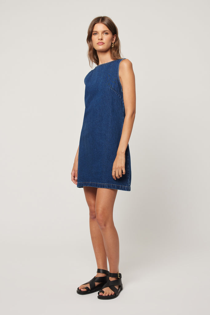 Rolla's Shift Dress - Deep Blue