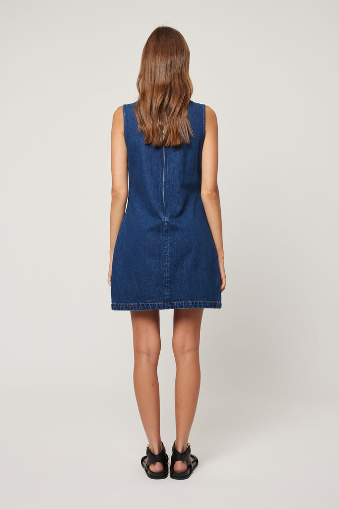 Rolla's Shift Dress - Deep Blue