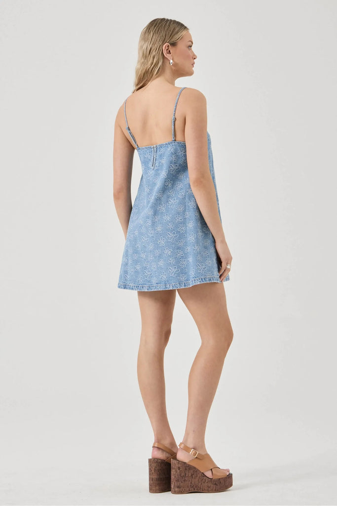 Rolla's Indigo Flowers Cami Dress