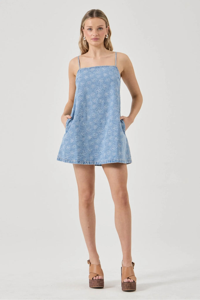 Rolla's Indigo Flowers Cami Dress