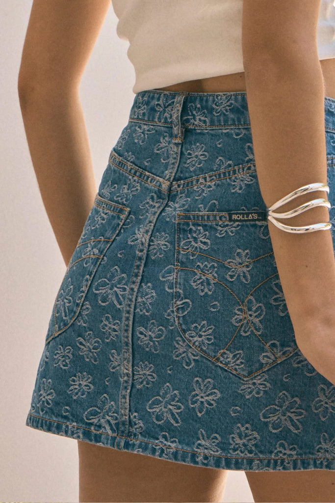 Rolla's High Line Mini - Indigo Flowers