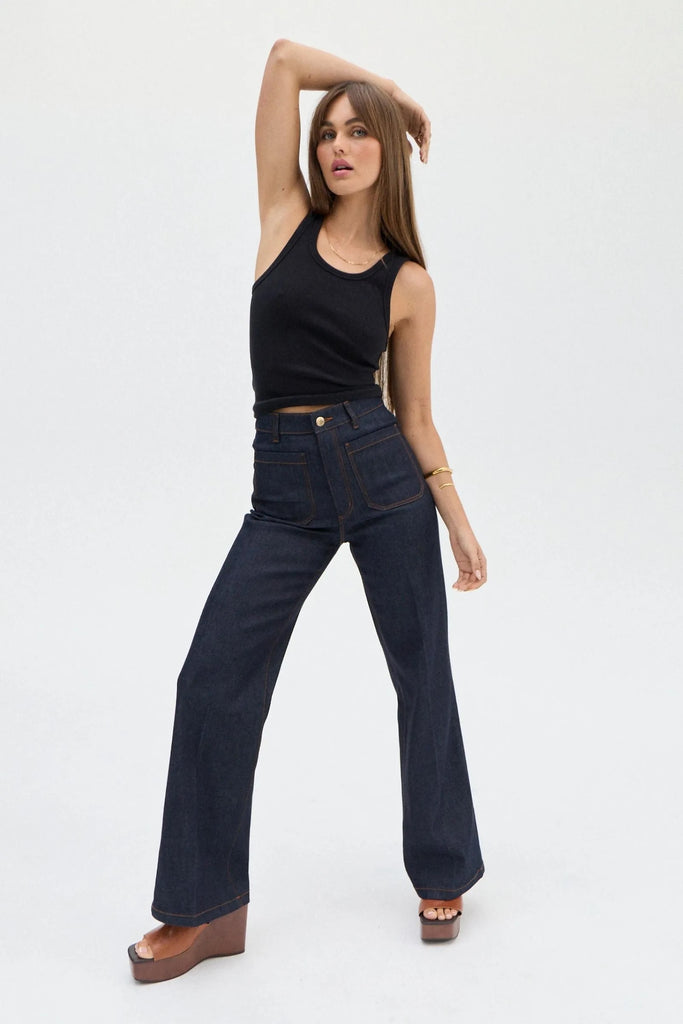 Rolla's Sailor Long Jean - Madame Indigo