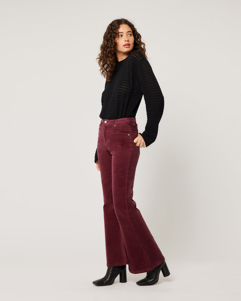Rolla's Eastcoast Flare - Oxblood Baby Cord