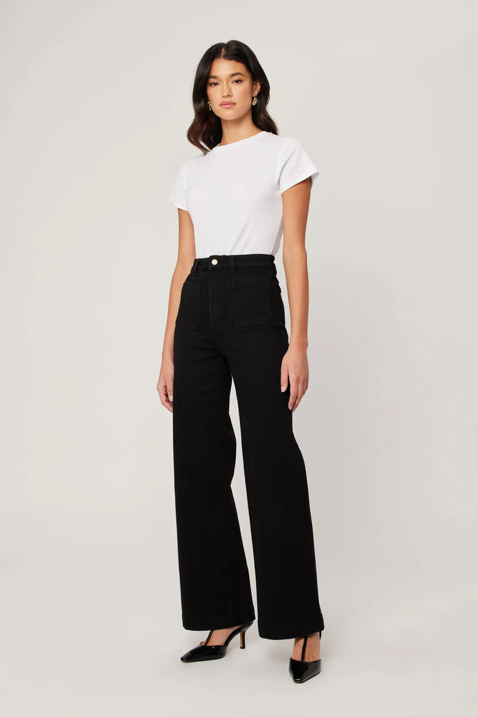 Rolla's Sailor Long Jean - Rinse Black