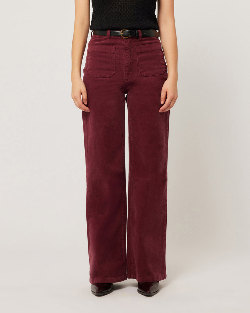 Rolla's Sailor Long Cord - Oxblood