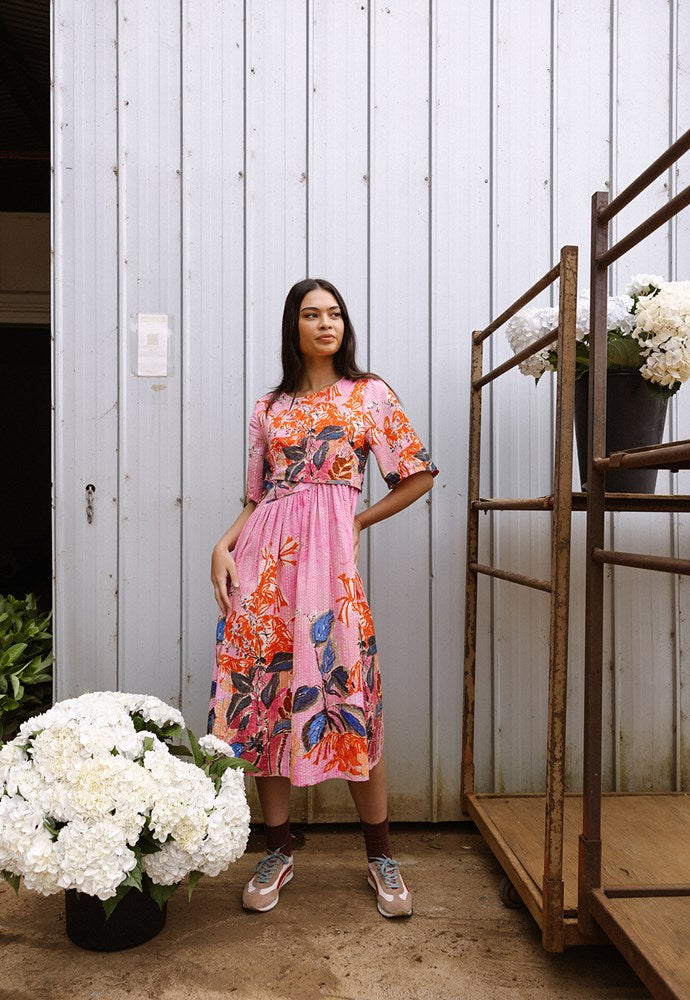 Nancybird Mabel Dress - Correa Garden/ SIZE 16