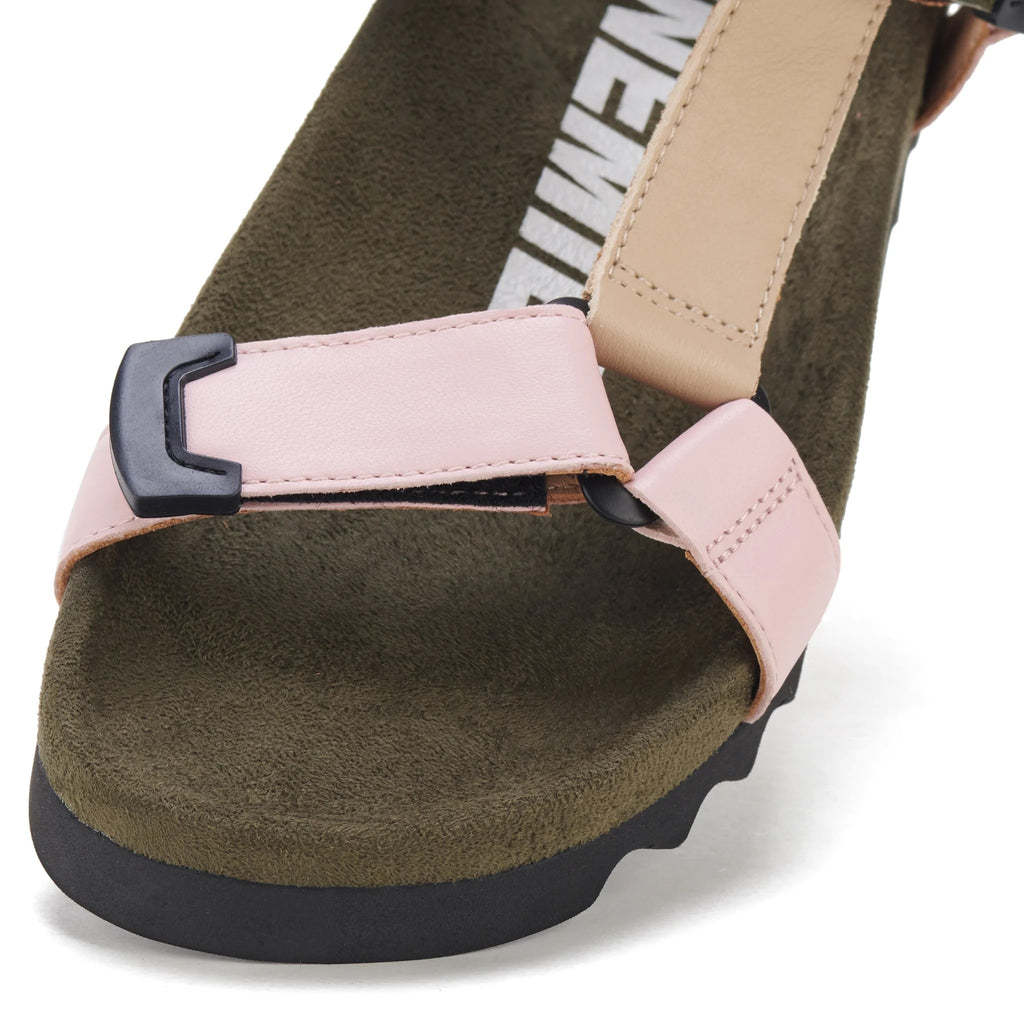 Rollie Sandal Tooth Wedge - Blush/Camo