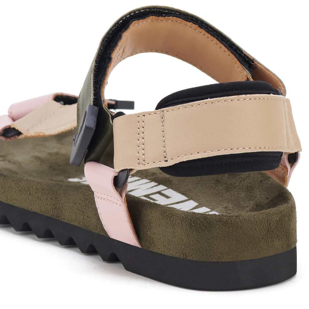 Rollie Sandal Tooth Wedge - Blush/Camo