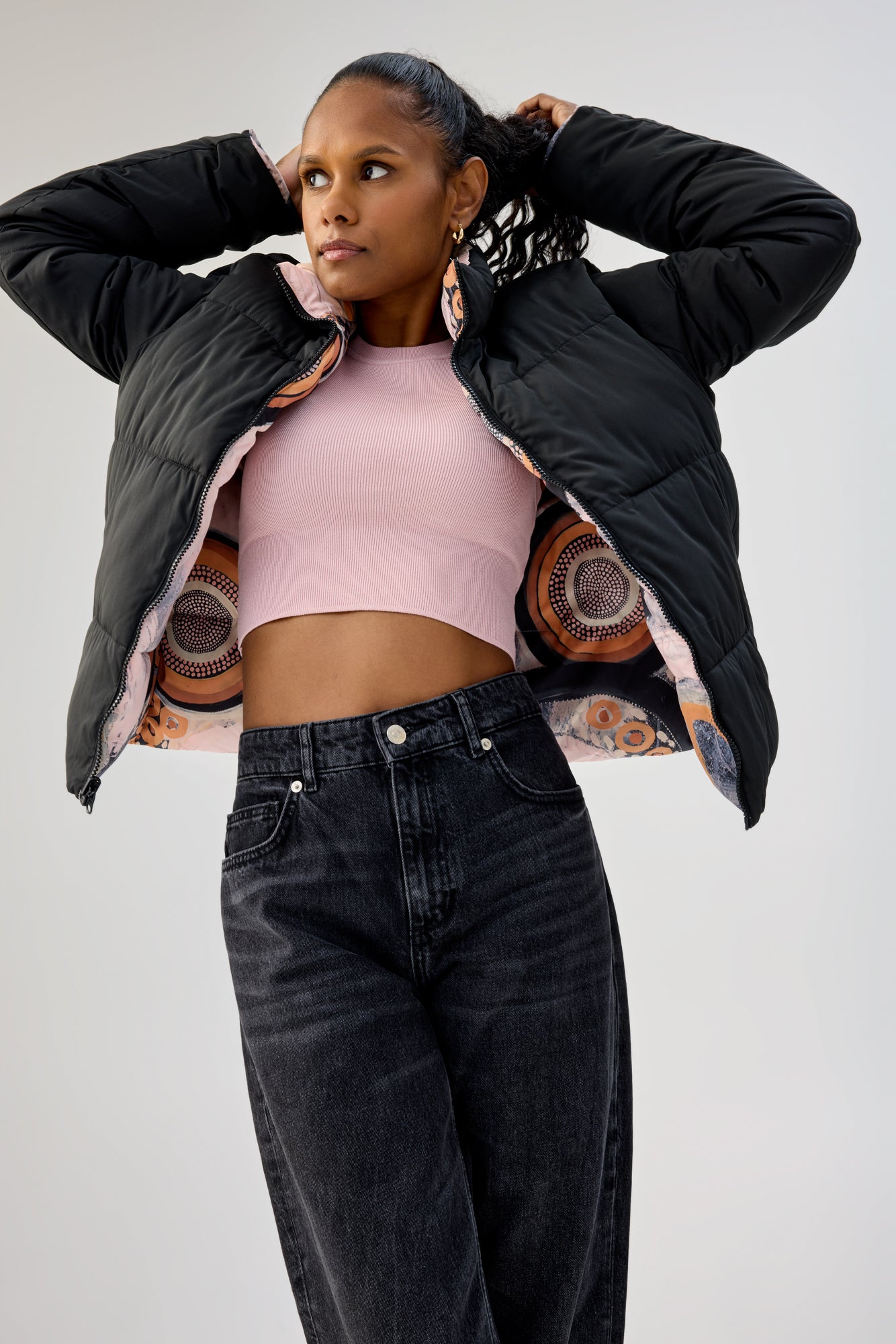 Unreal Fur X Miimi Jiinda Baarlu Puffer Jacket I Dream a Highway