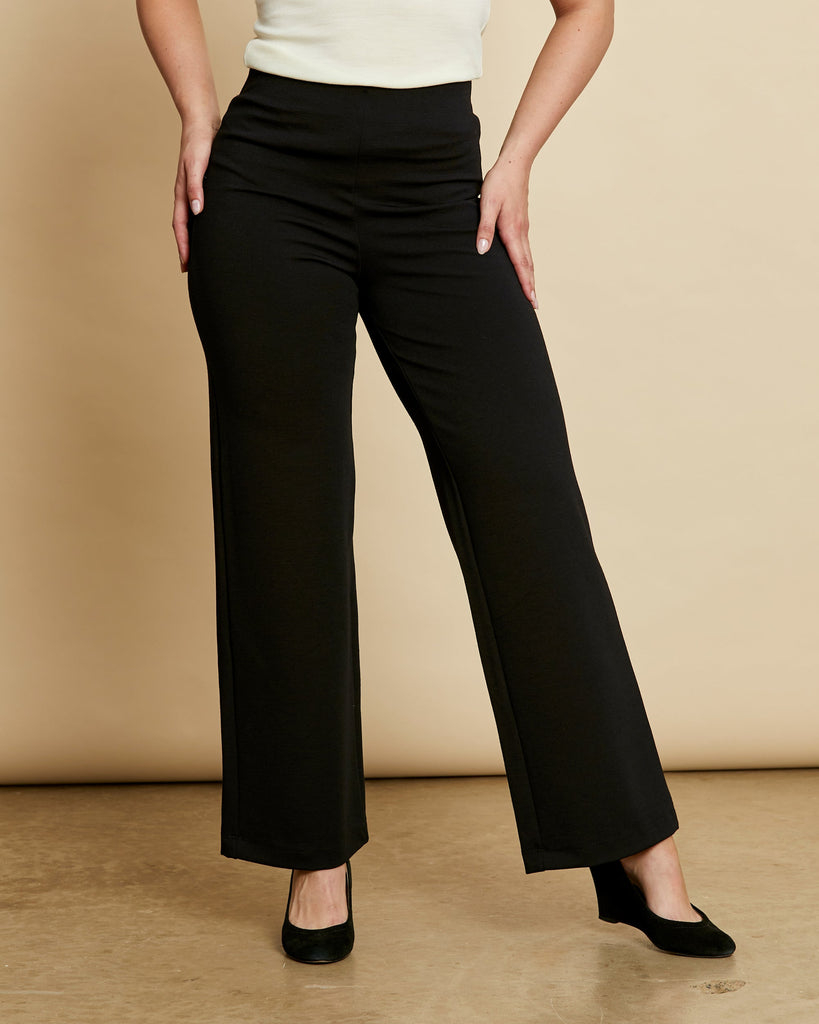 Woolerina Wide Leg Ponte Pant