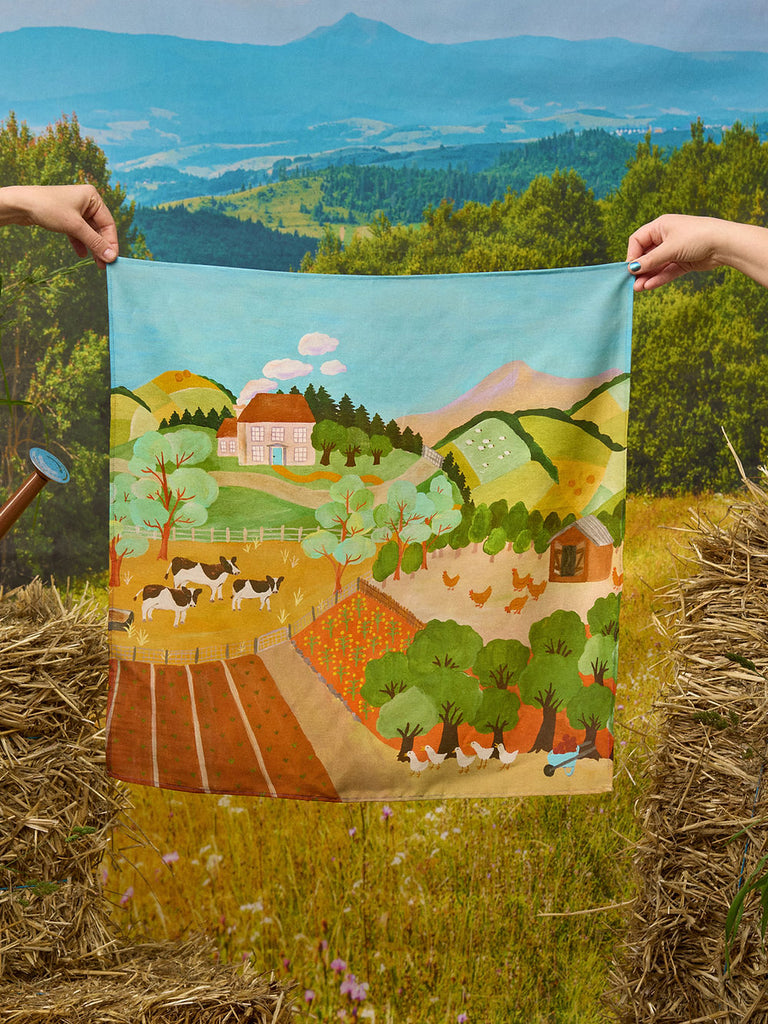 Togetherness Square Scarf - Hobby Farm