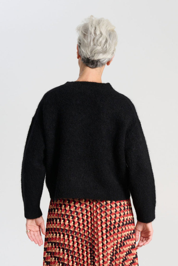 Olga De Polga Aspen Knit Sweater - Black