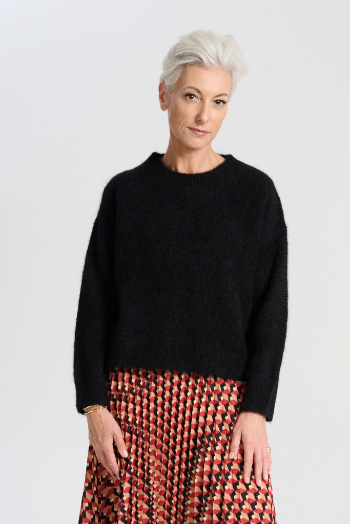 Olga De Polga Aspen Knit Sweater - Black