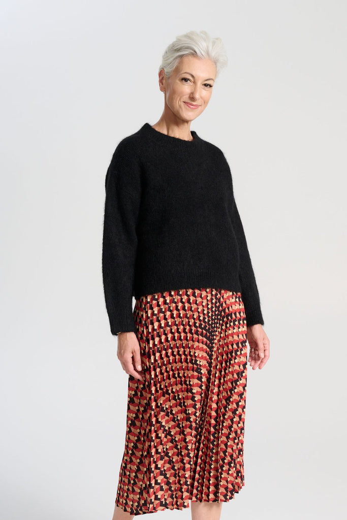 Olga De Polga Aspen Knit Sweater - Black