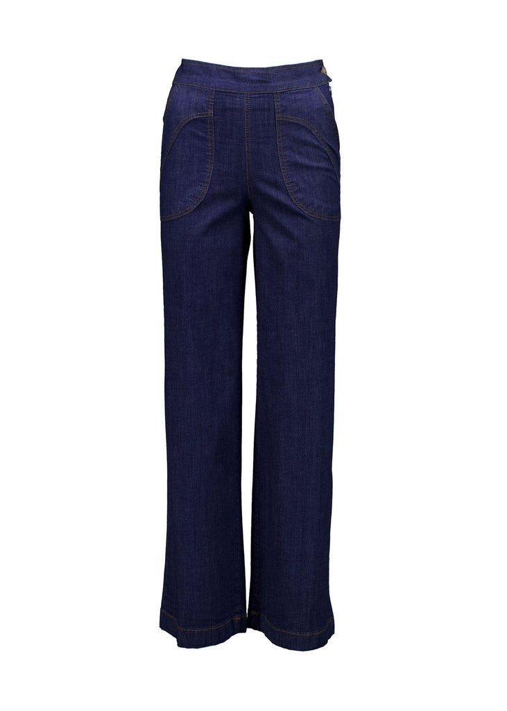 Olga De Polga Peggy Ligera Long Pants - Dark Wash