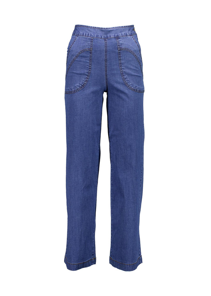 Olga De Polga Peggy Ligera Long Pants - Light Wash