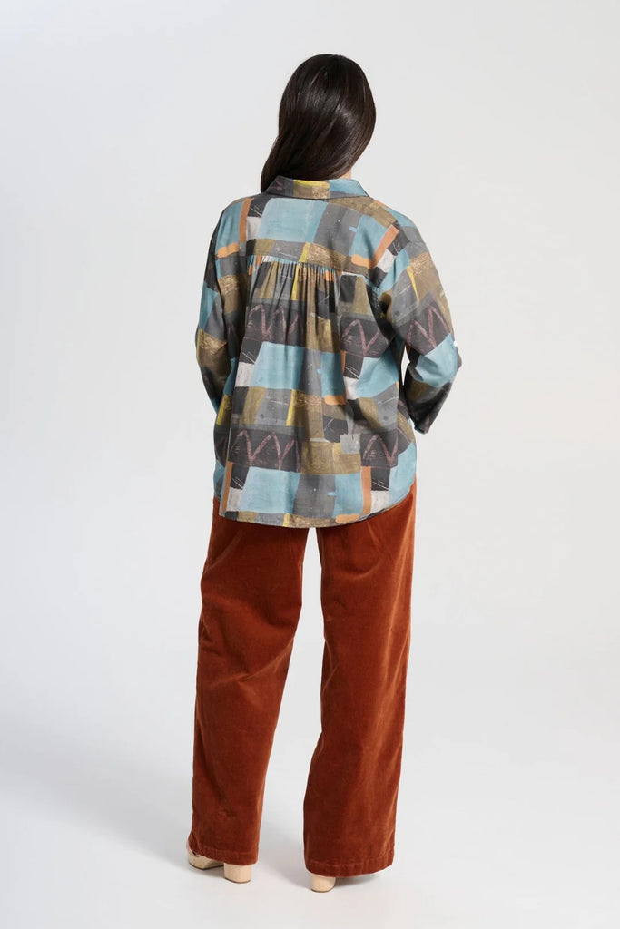 Olga De Polga Peggy Lou Long Cord Pants - Caramel