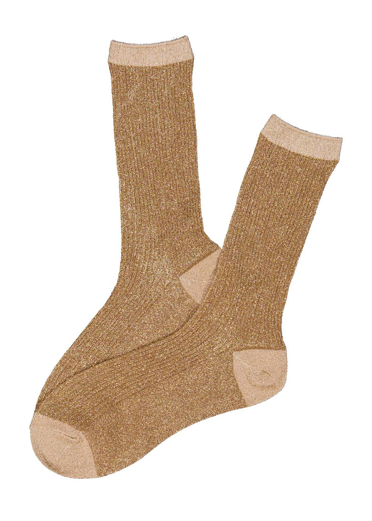 Olga De Polga Metallic Socks