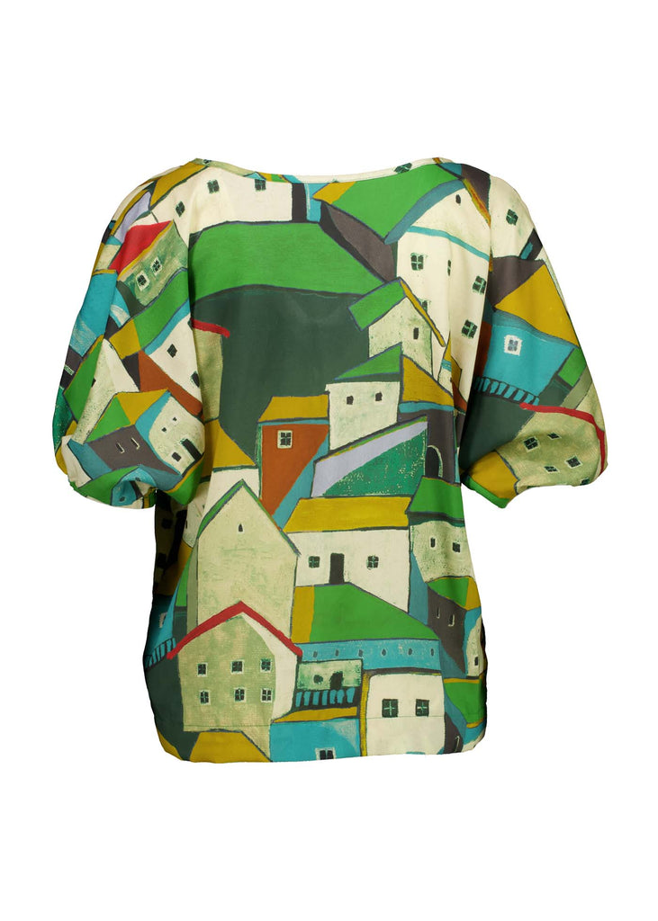 Olga De Polga Pueblito Camisa - Green