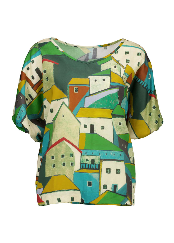 Olga De Polga Pueblito Camisa - Green