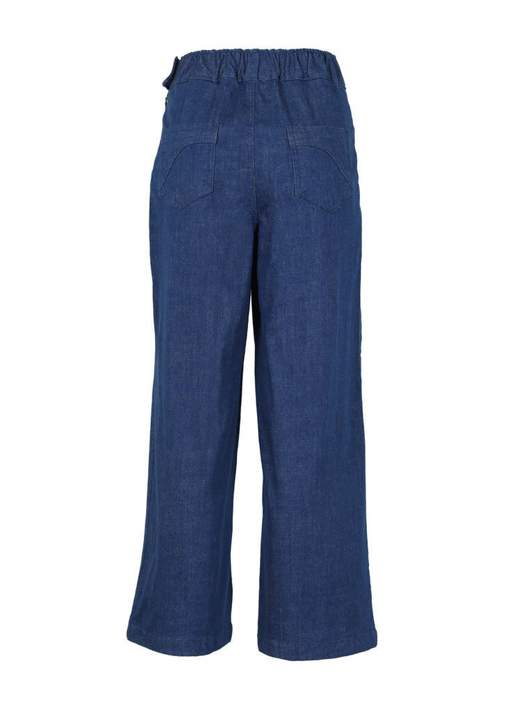 Olga De Polga Peggy Twill Jeans - Mid Wash