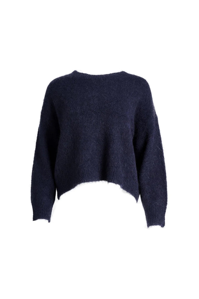 Olga De Polga Aspen Knit Sweater - Navy