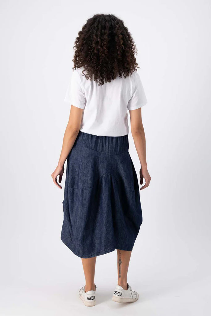 Olga De Polga Milwaukee Classic Skirt - Dark Wash