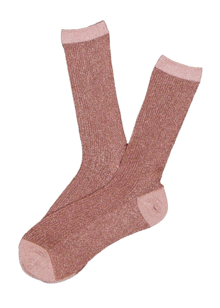 Olga De Polga Metallic Socks