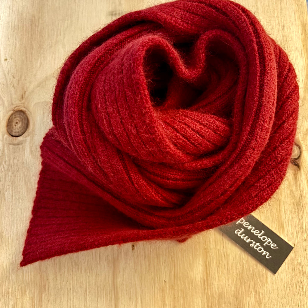 Penelope Durston Angora/Lambswool Winter Scarf