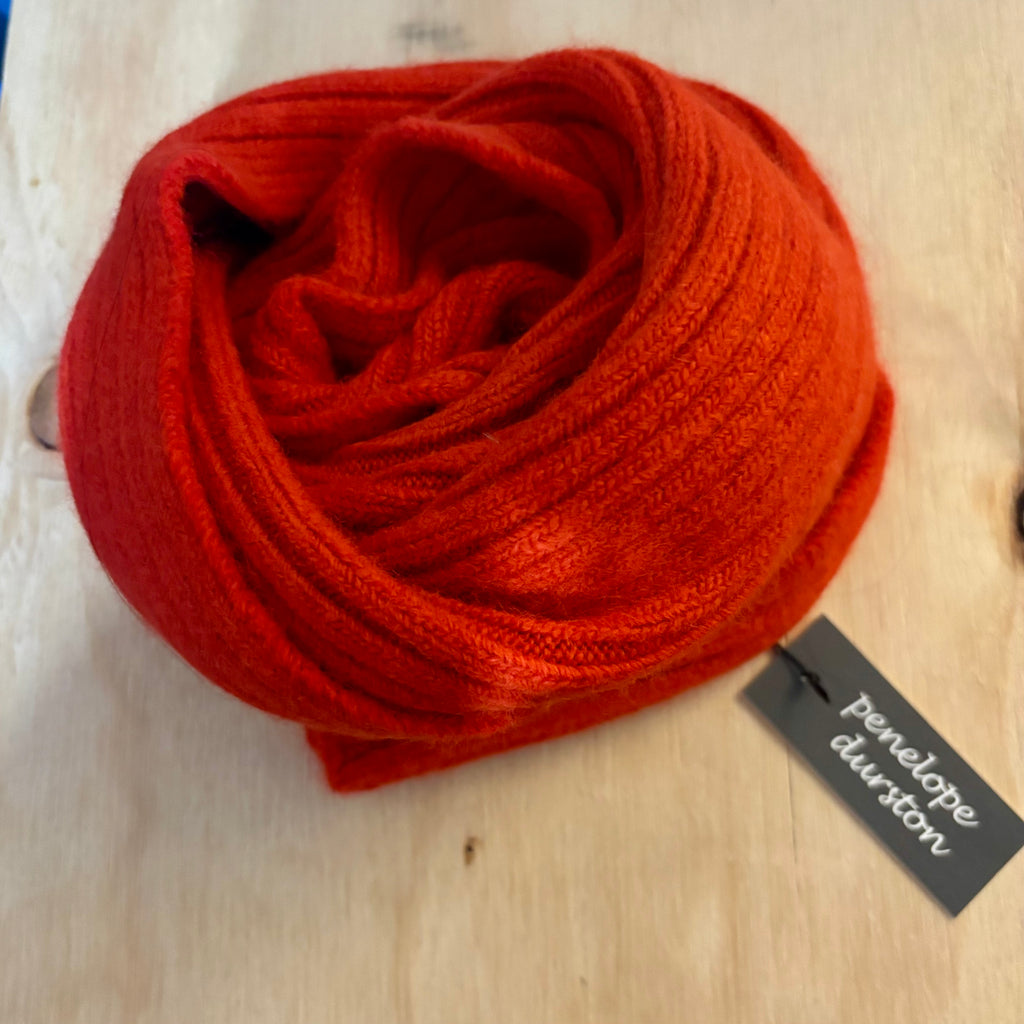 Penelope Durston Angora/Lambswool Winter Scarf