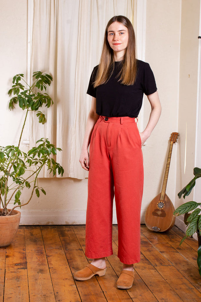 Kindling Coral Spring Classic Pants