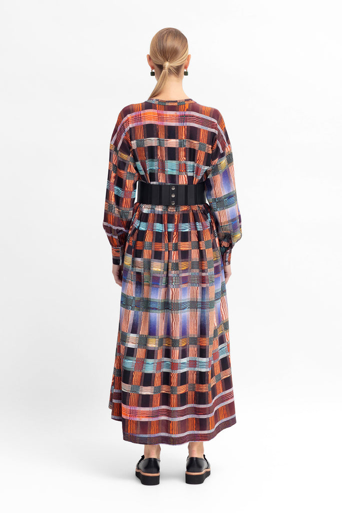 Elk Dilan Shirt Dress - Kasar Print SIZE 20