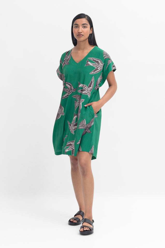 Elk Hanne Dress - Vogel Print