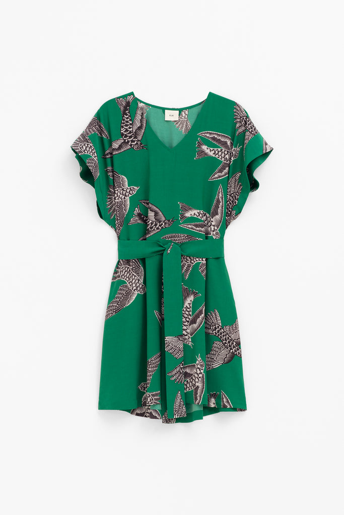 Elk Hanne Dress - Vogel Print