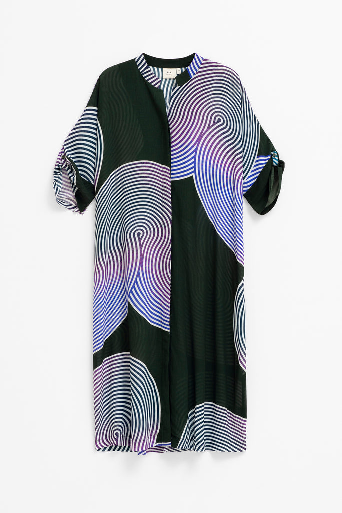 Elk Soma Shirt Dress - Olive Virla