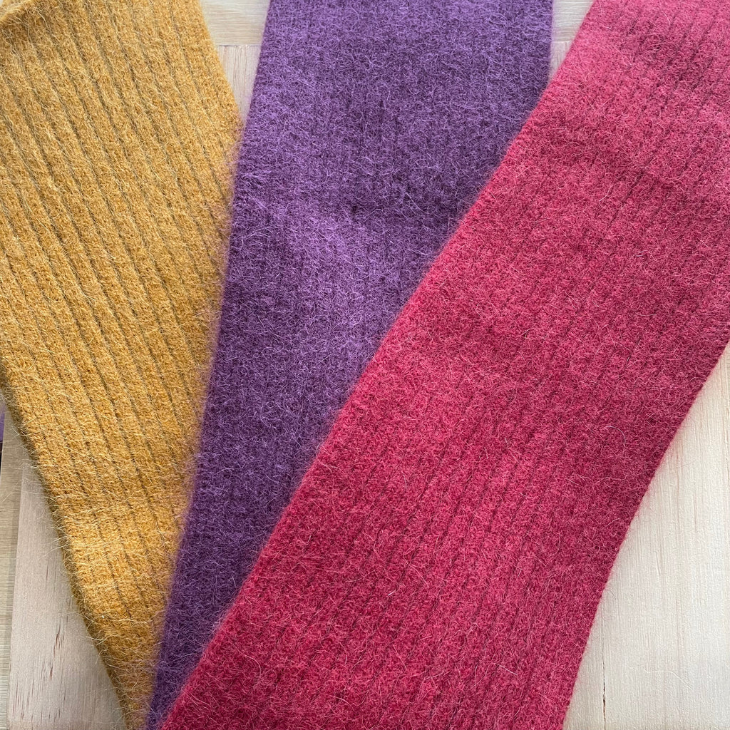 Penelope Durston Angora/Lambswool Winter Scarf