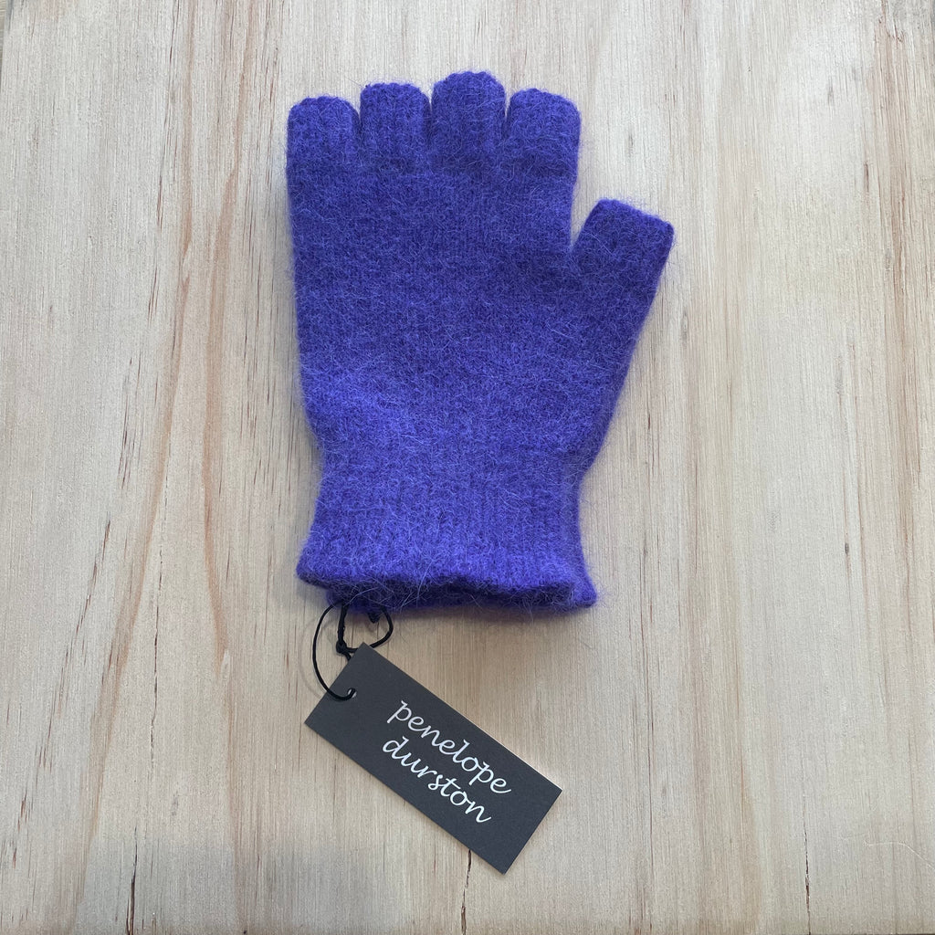 Penelope Durston Angora/Lambswool Fingerless Glove - Short