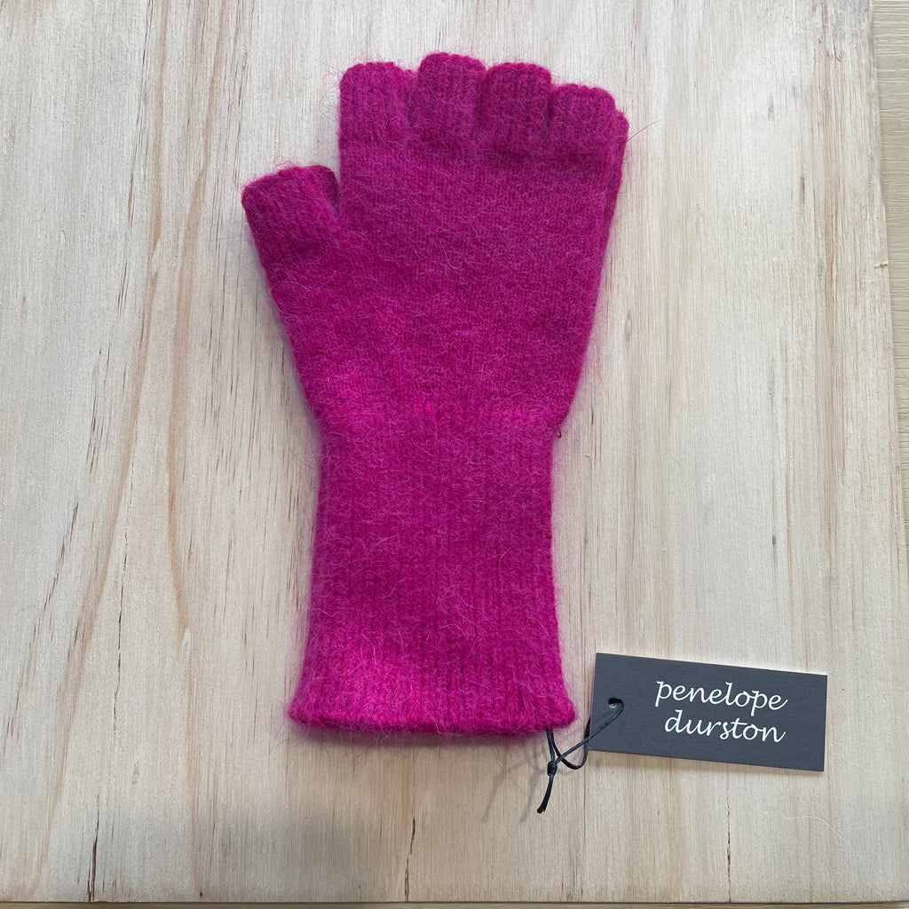 Penelope Durston Angora/Lambswool Fingerless Glove - Long