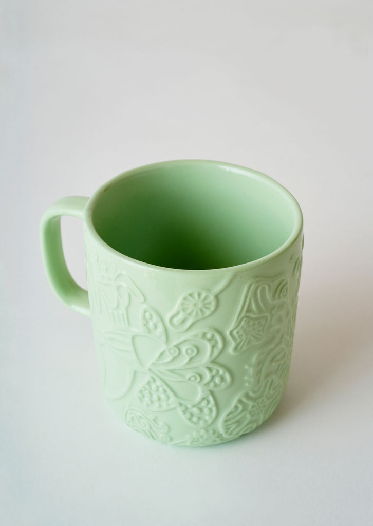 Angus & Celeste Imaginary Botanical Mug Set - Green