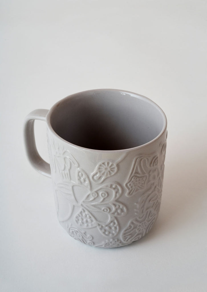 Angus & Celeste Imaginary Botanical Mug Set - Grey