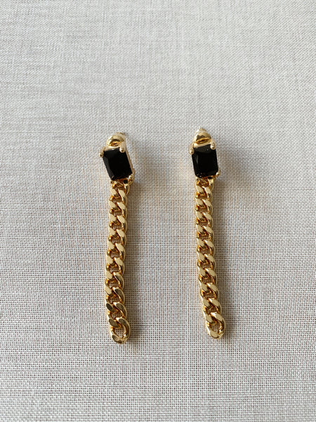 Kitsense Olivia Gemstone Drop Luxe Earrings