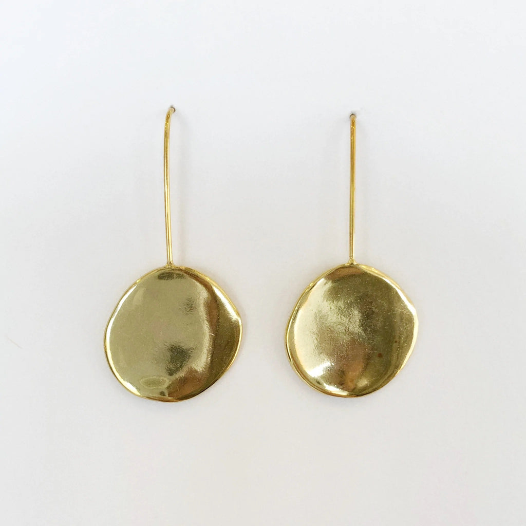 Geneine Honey Organic Droplet Earrings