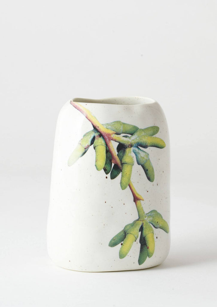 Angus & Celeste Pebble Vase - Eucalyptus Buds