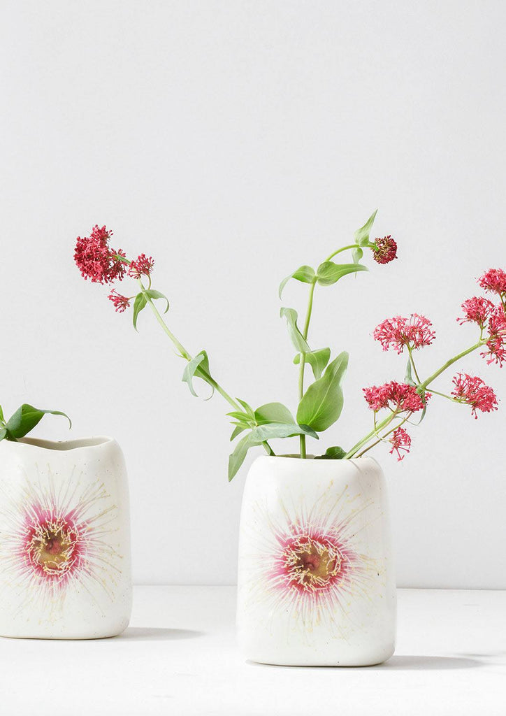 Angus & Celeste Pebble Vase - Fairy Floss Gum Blossom
