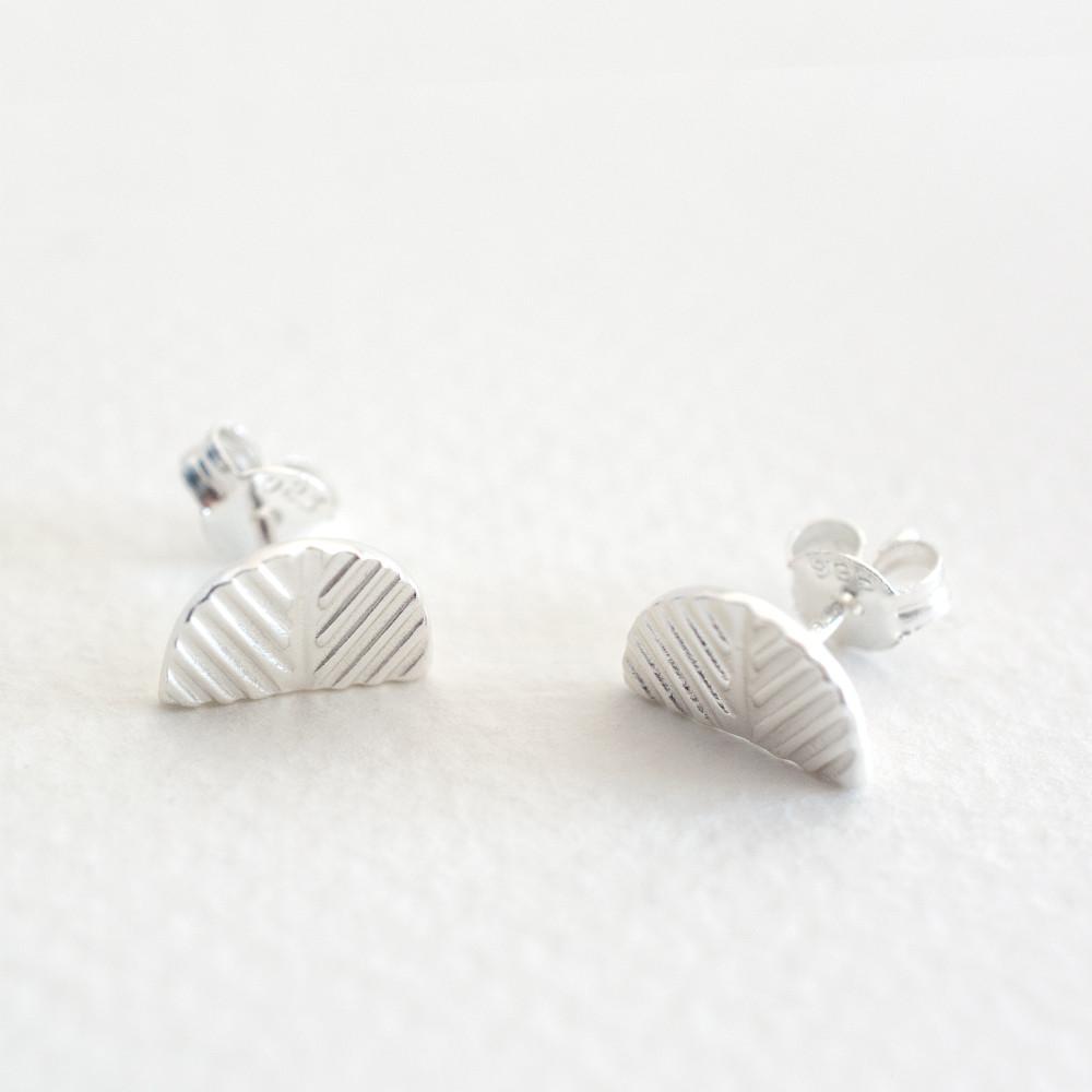 Geneine Honey Etched Studs