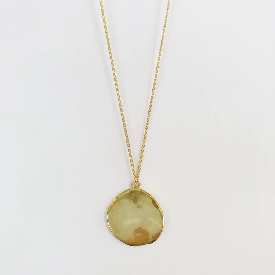 Geneine Honey Organic Droplet Necklace