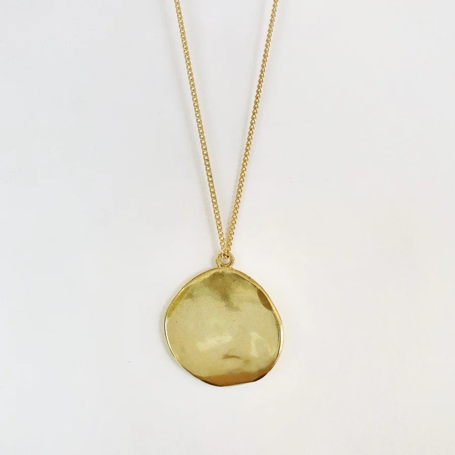 Geneine Honey Organic Droplet Necklace