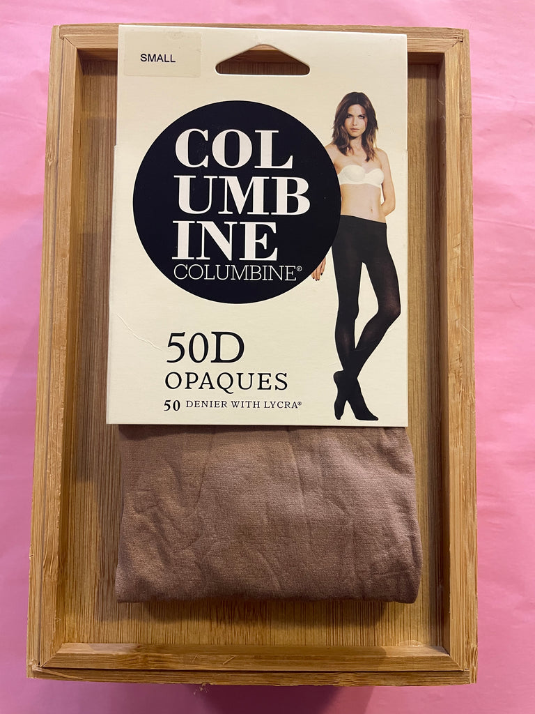 Columbine 50D Opaque Tights - Mocha